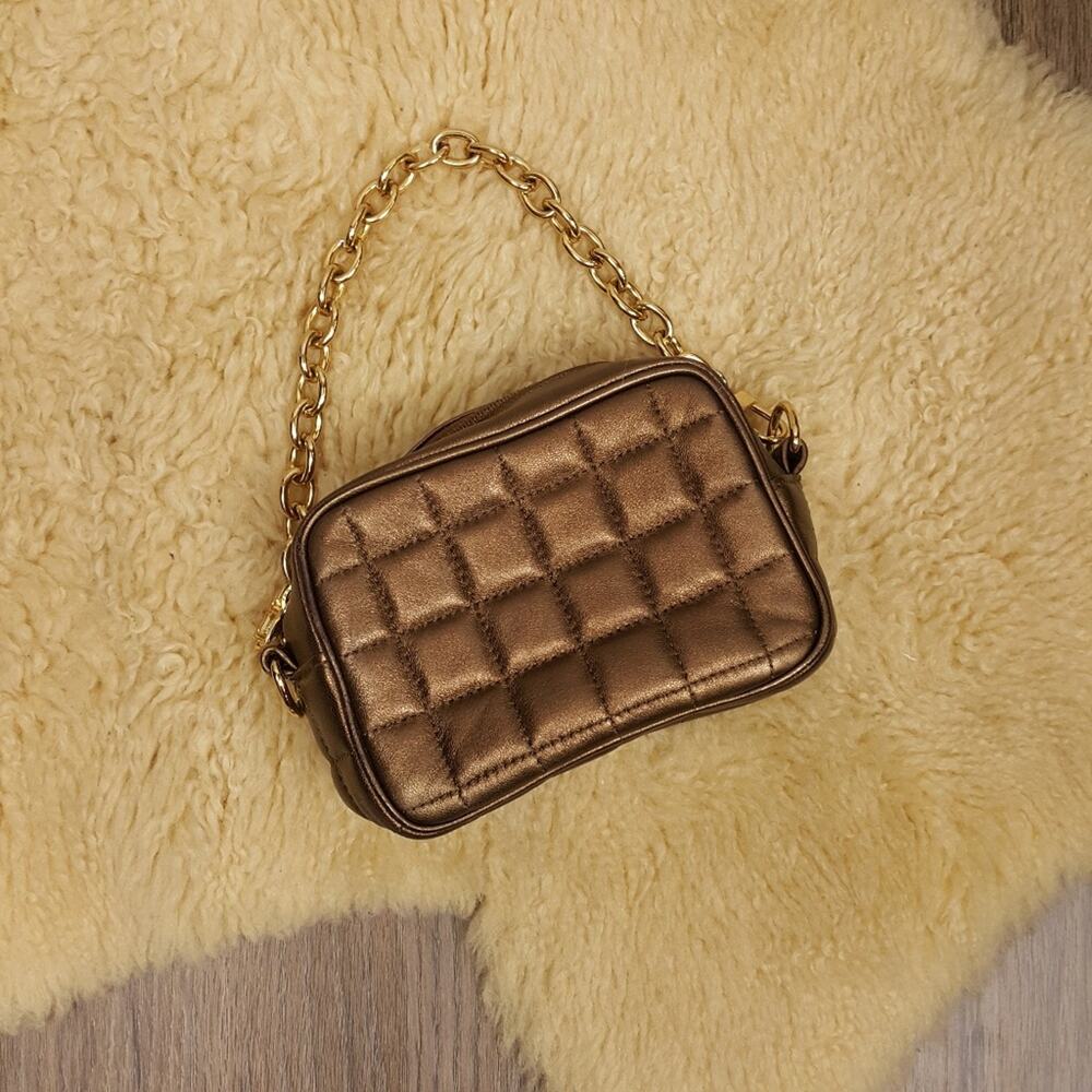BCBGMaxAzria mini copper purse‎ y2k vintage